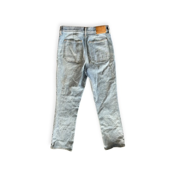 Denim Forum The Just Peach Straight jeans denim Sz 28 - Picture 3 of 9